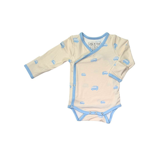 Baby onsie with VW van print